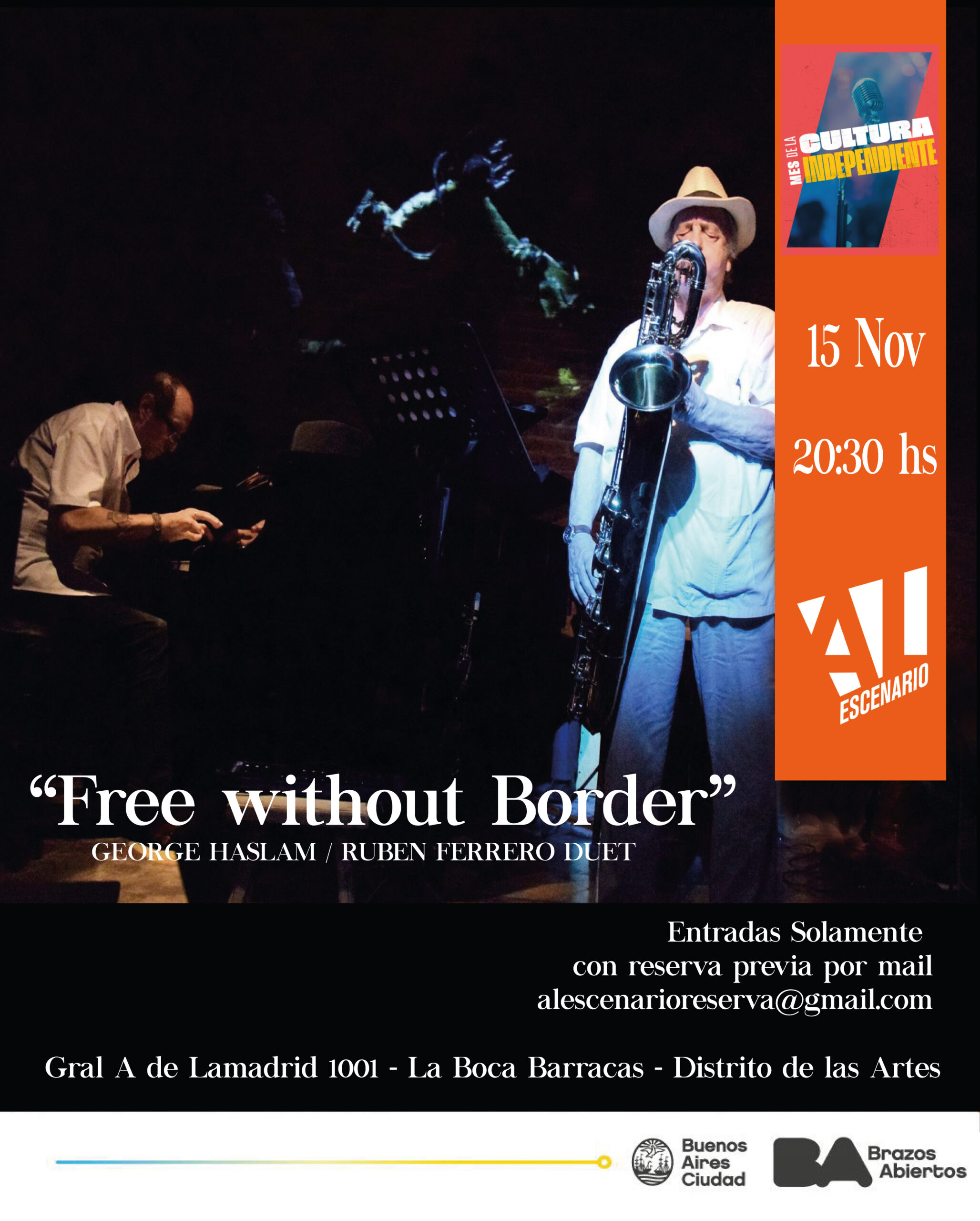 Free without borders - Al Escenario